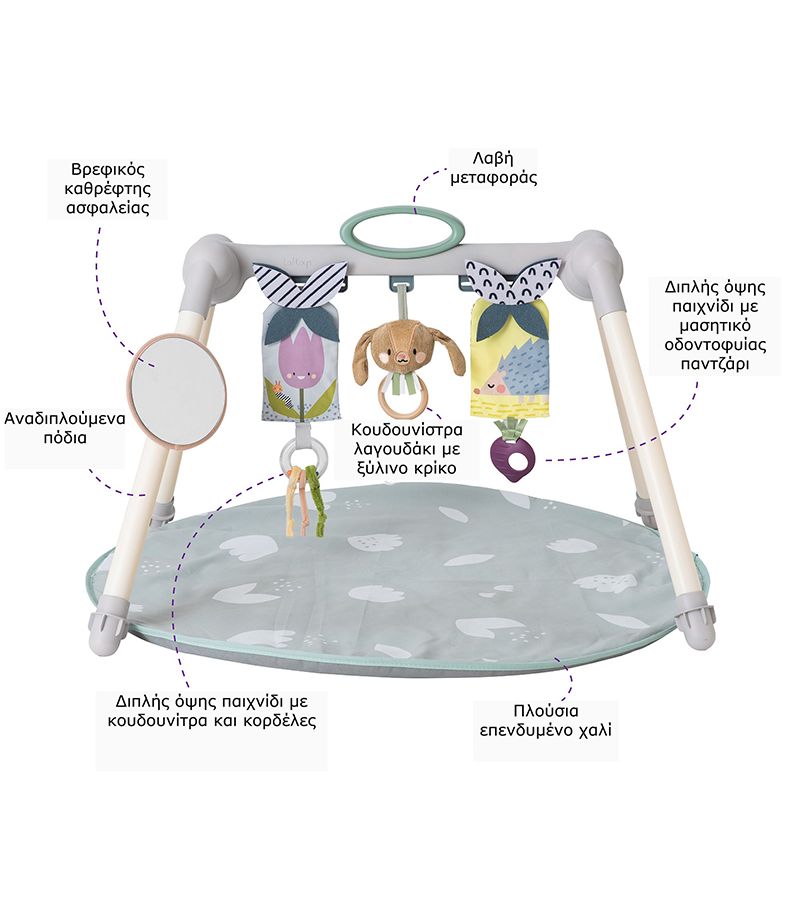 Αναδιπλούμενο Γυμναστήριο TAF TOYS Urban Garden 13075