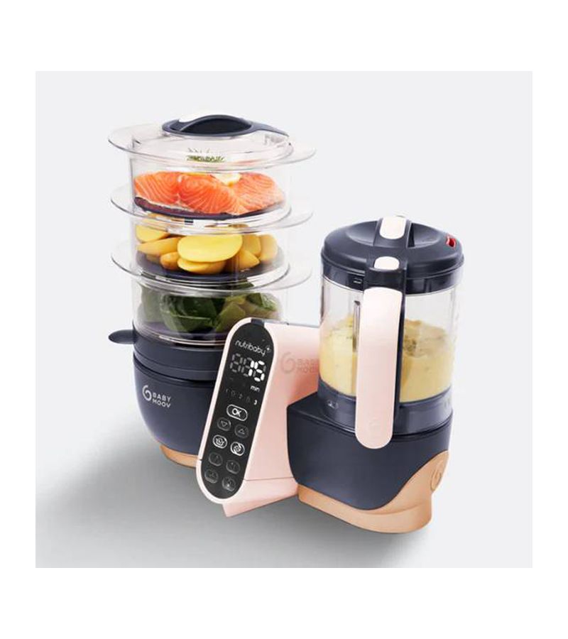 Ατμομάγειρας BABYMOOV 6in1 Nutribaby (+) XL + recipe book 500Watt A001127