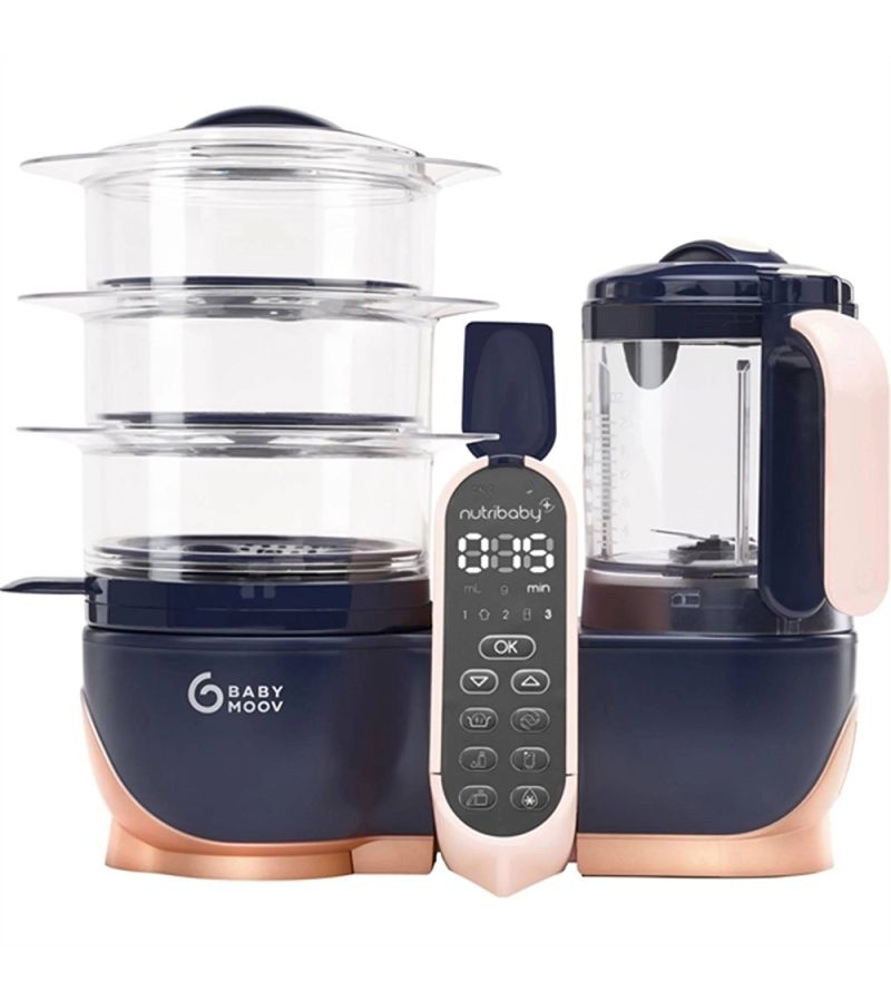 Ατμομάγειρας BABYMOOV 6in1 Nutribaby (+) XL + recipe book 500Watt A001127