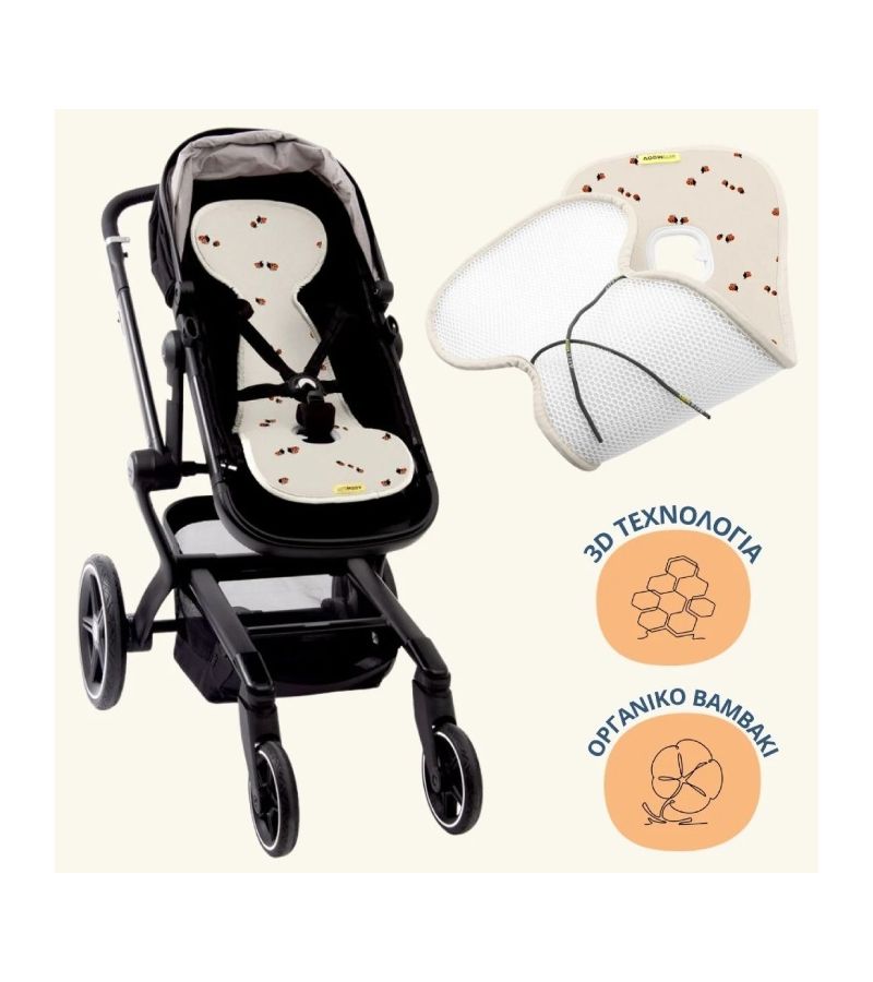 Αντιϊδρωτικό κάλυμμα για καρότσι AEROMOOV Air Layer Bug AL-B-LBG