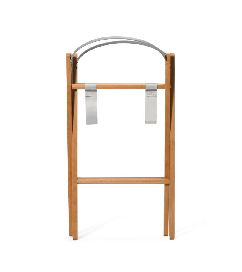 SNUZ ΚΑΛΑΘΟΥΝΑ SNUZBASKIT LIGHT GREY & ΞΥΛΙΝΗ ΒΑΣΗ NATURAL GSFSB001AB