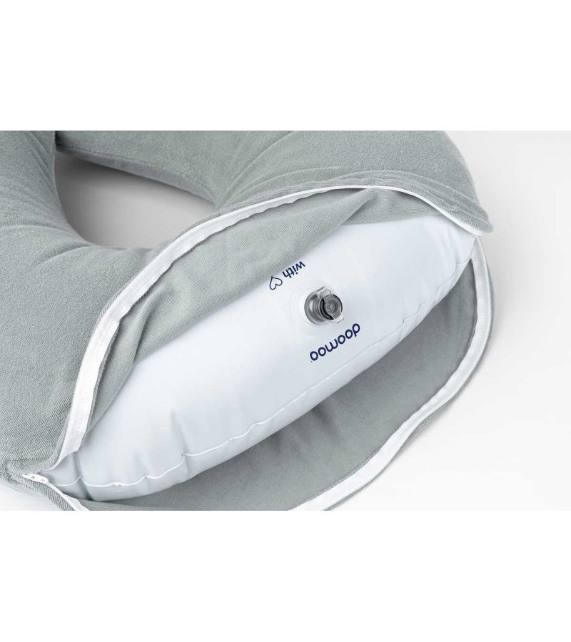 DOOMOO ΦΟΥΣΚΩΤΟ ΜΑΞΙΛΑΡΙ ΘΗΛΑΣΜΟΥ NURSING AIR PILLOW GREEN DMNAP01