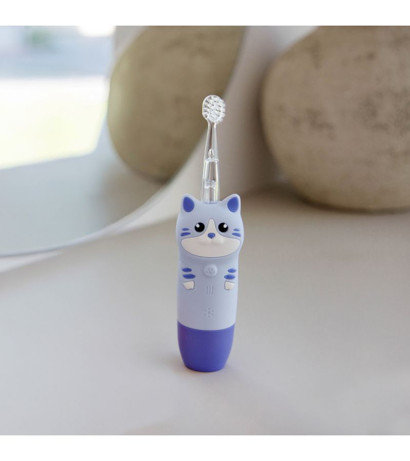 INNOGIO SONIC ΠΑΙΔΙΚΗ ΗΛΕΚΤΡΙΚΗ ΟΔΟΝΤΟΒΟΥΡΤΣΑ GIOCAT VIOLET