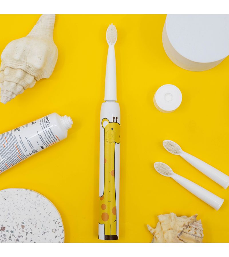 INNOGIO SONIC ΠΑΙΔΙΚΗ ΗΛΕΚΤΡΙΚΗ ΟΔΟΝΤΟΒΟΥΡΤΣΑ GIRAFFE GIO460G