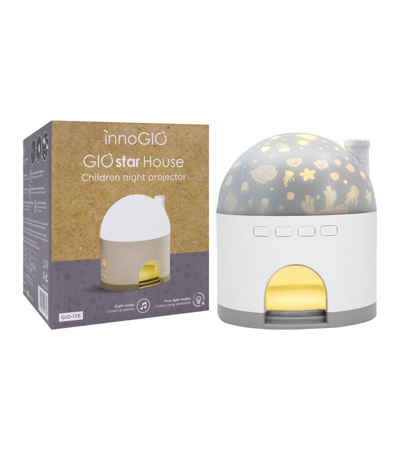 INNOGIO ΠΡΟΤΖΕΚΤΟΡΑΣ ΦΩΤΙΣΤΙΚΟ ΔΩΜΑΤΙΟΥ GIOSTAR HOUSE GIO176