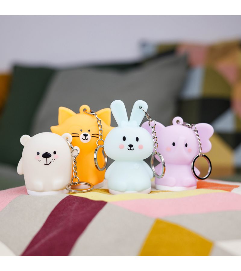 INNOGIO ΜΠΡΕΛΟΚ ΦΩΤΑΚΙ ΣΙΛΙΚΟΝΗΣ GIOKEYRING BEAR GIO150