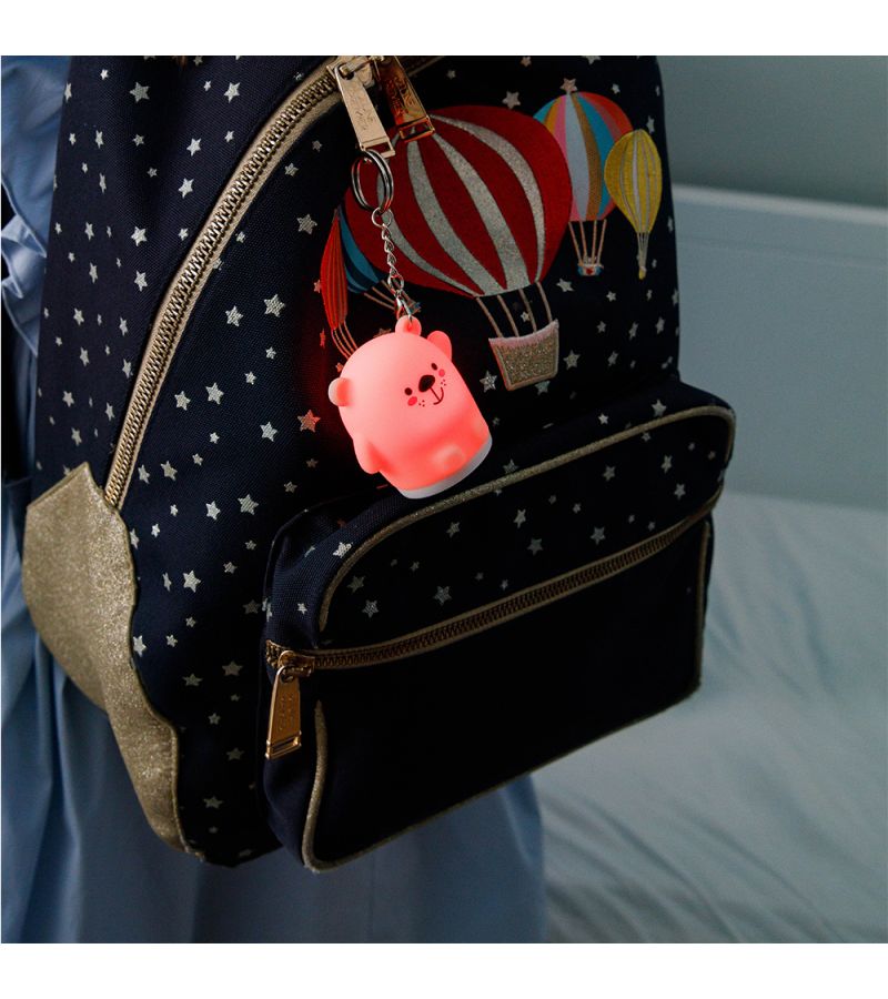 INNOGIO ΜΠΡΕΛΟΚ ΦΩΤΑΚΙ ΣΙΛΙΚΟΝΗΣ GIOKEYRING BEAR GIO150