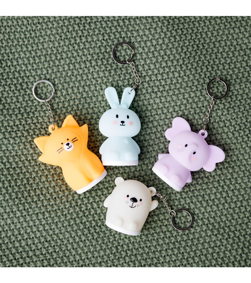 INNOGIO ΜΠΡΕΛΟΚ ΦΩΤΑΚΙ ΣΙΛΙΚΟΝΗΣ GIOKEYRING RABBIT GIO152