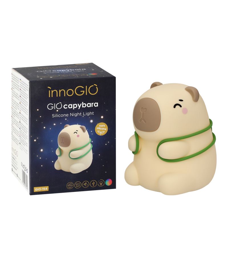 INNOGIO ΦΩΤΙΣΤΙΚΟ ΝΥΧΤΟΣ ΣΙΛΙΚΟΝΗΣ GIO CAPYBARA GIO154