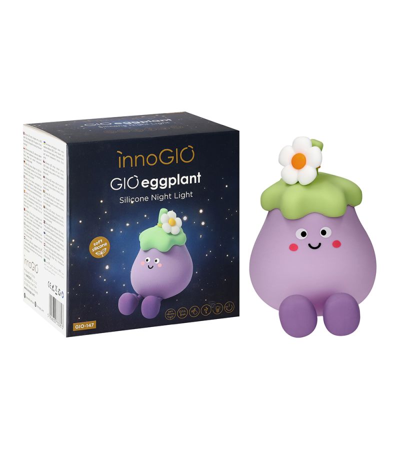 INNOGIO ΦΩΤΙΣΤΙΚΟ ΝΥΚΤΟΣ ΣΙΛΙΚΟΝΗΣ GIO EGGPLANT