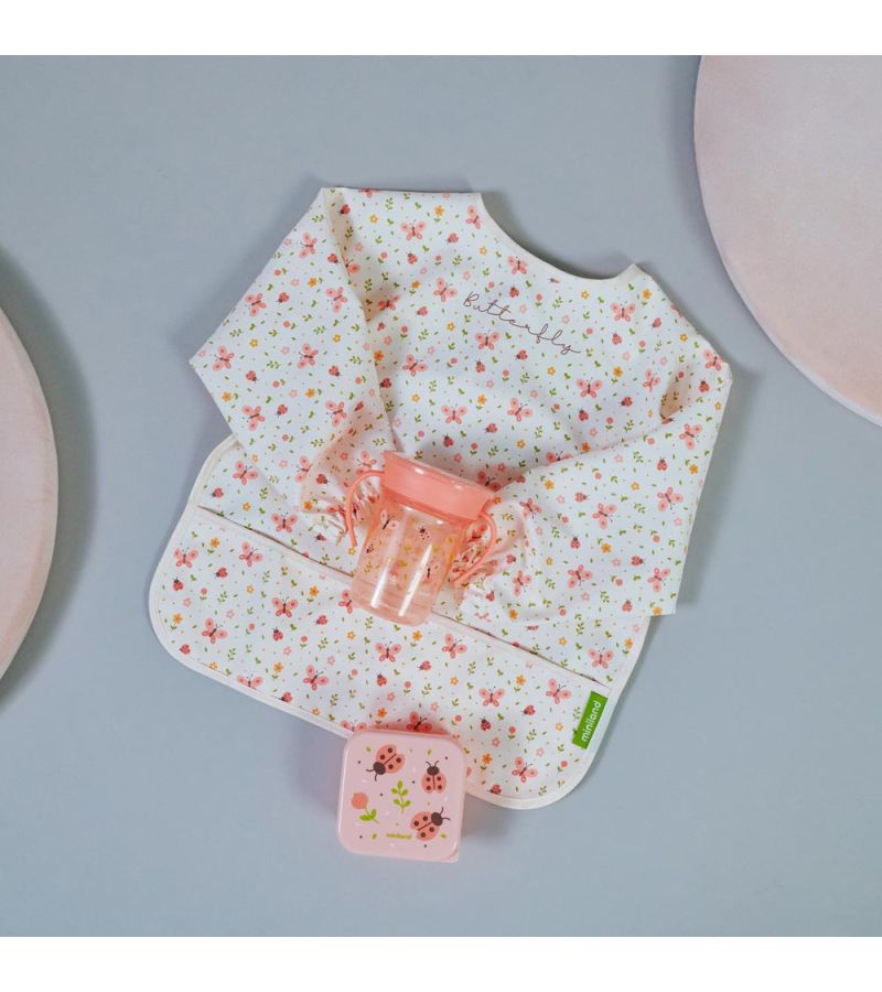 MINILAND ΒΡΕΦΙΚΗ ΣΑΛΙΑΡΑ ΜΕ ΜΑΝΙΚΙΑ SOFT BIBY BUTTERFLY