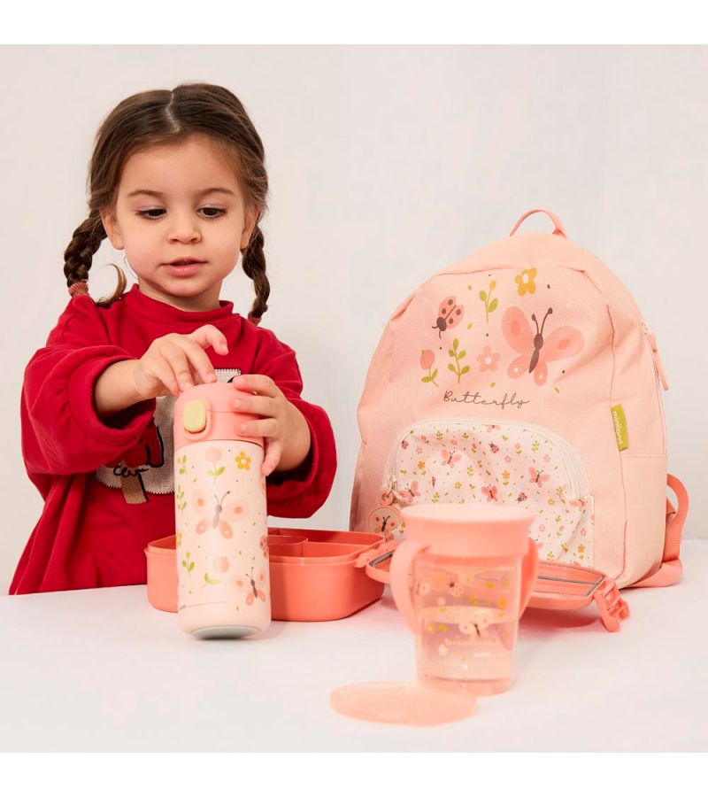 MINILAND ΠΑΙΔΙΚΟ ΕΚΠΑΙΔΕΥΤΙΚΟ ΠΟΤΗΡΙ 360° BUTTERFLY 270 ml ML89716