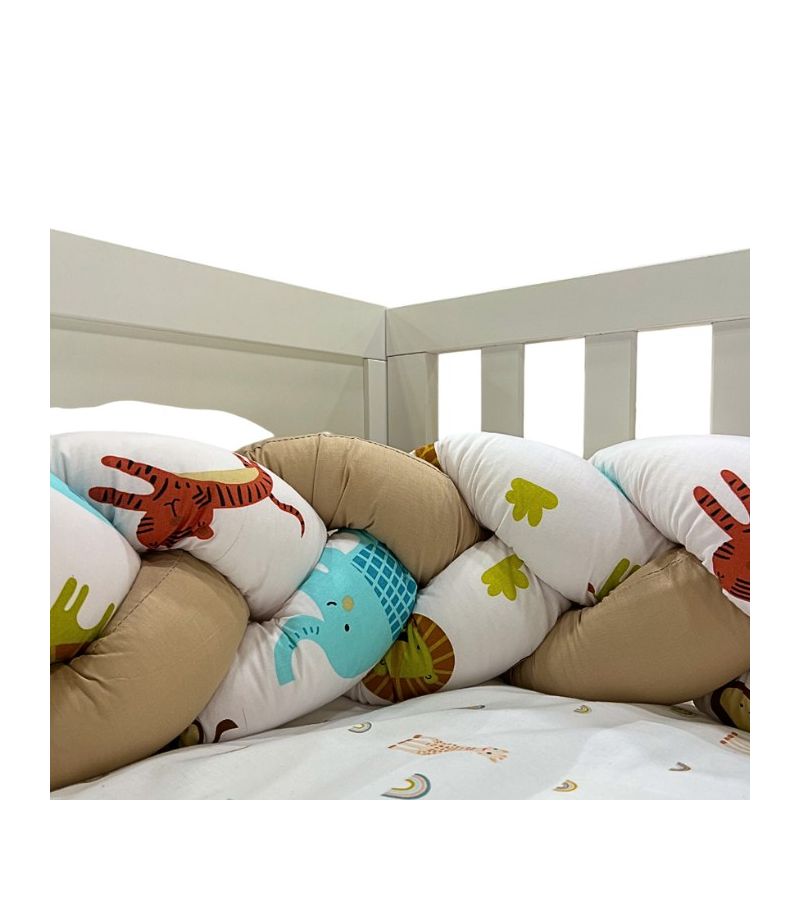 Πάντα Πλεξίδα NATALINO BEBELINO Animals Μπεζ 190x20 218