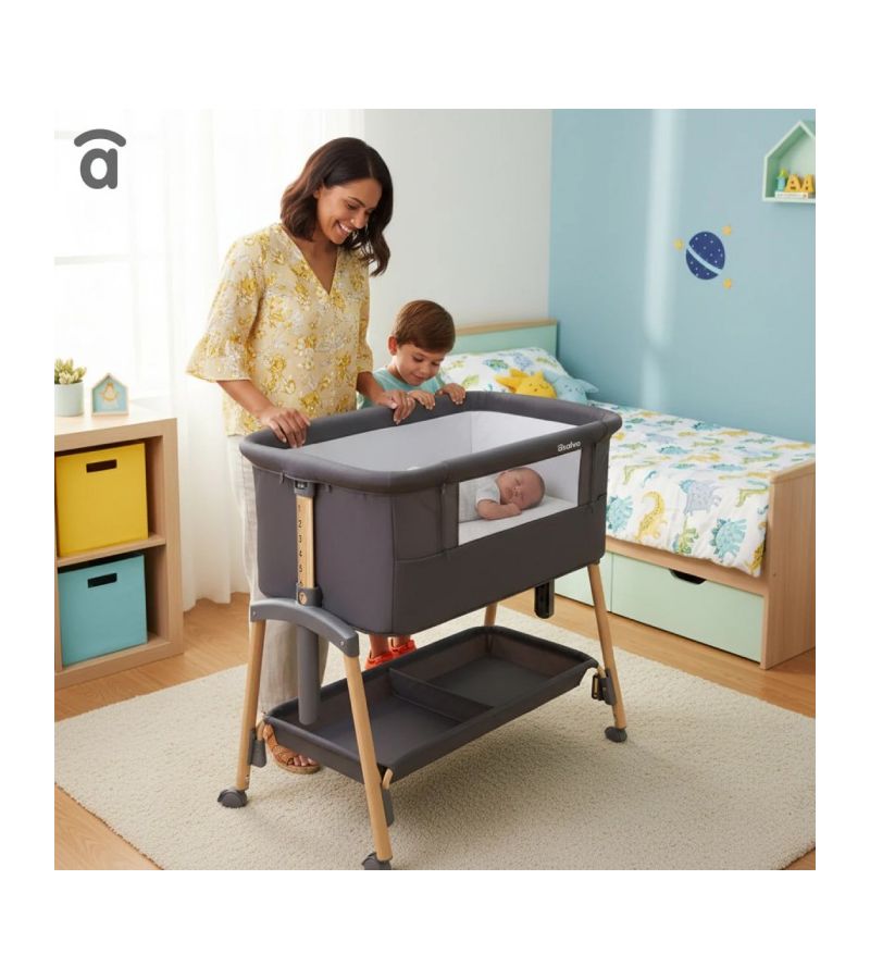 Βρεφικό Λίκνο ASALVO Bedside Smart AS23148