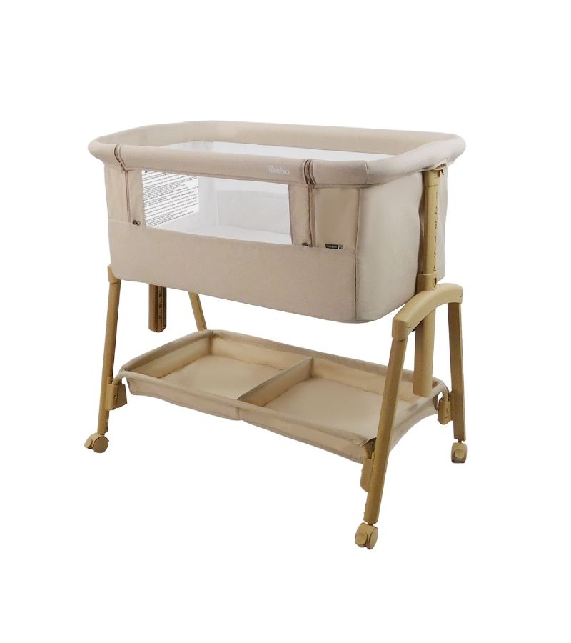 Βρεφικό Λίκνο ASALVO Bedside Beige AS24251 
