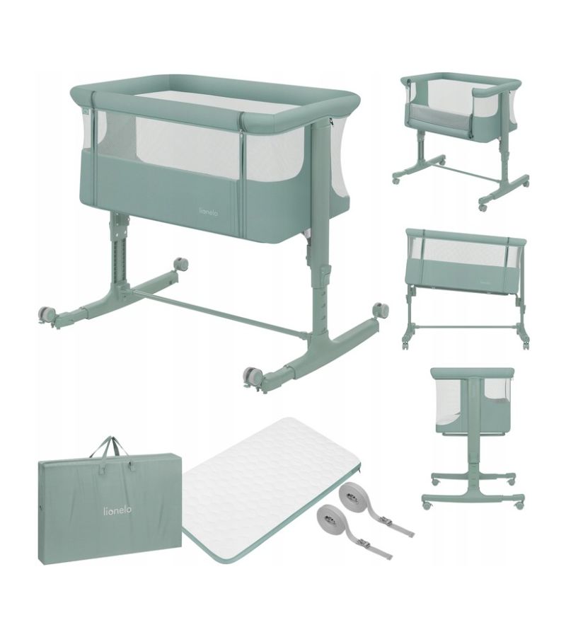 Λίκνο Συγκοίμησης LIONELO Aurora Green Sage