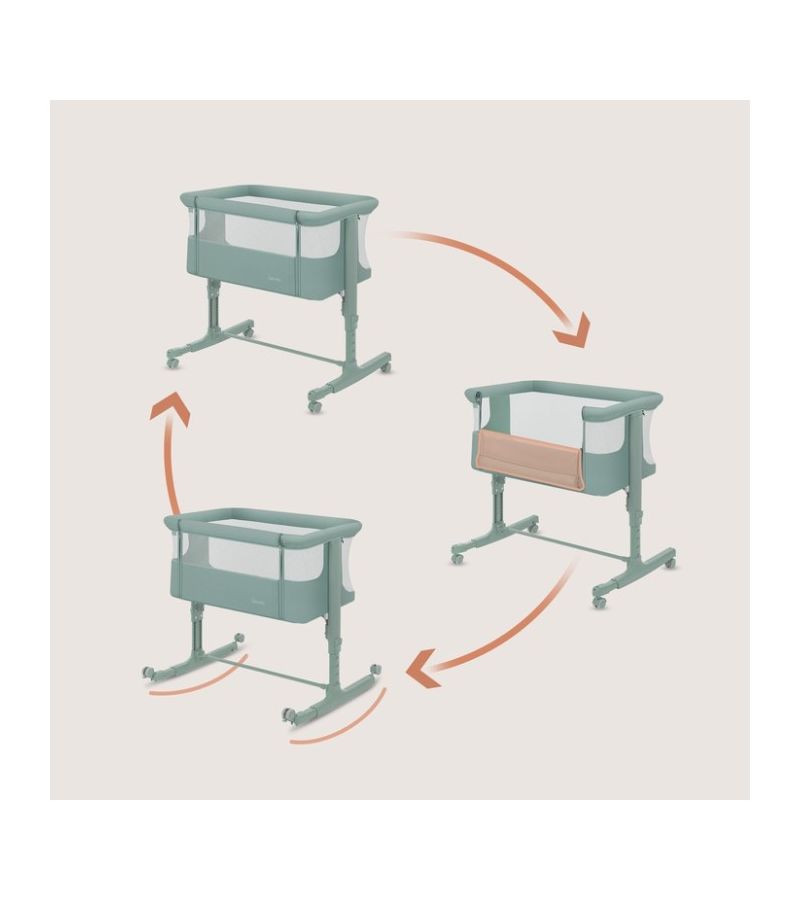 Λίκνο Συγκοίμησης LIONELO Aurora Green Sage