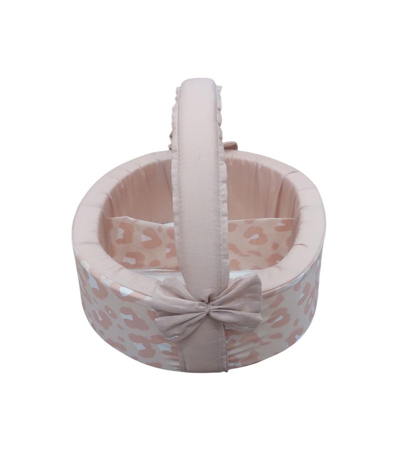 Καλαθάκι καλλυντικών μωρού Natalino Bebelino Ροζ Λεοπάρ 700