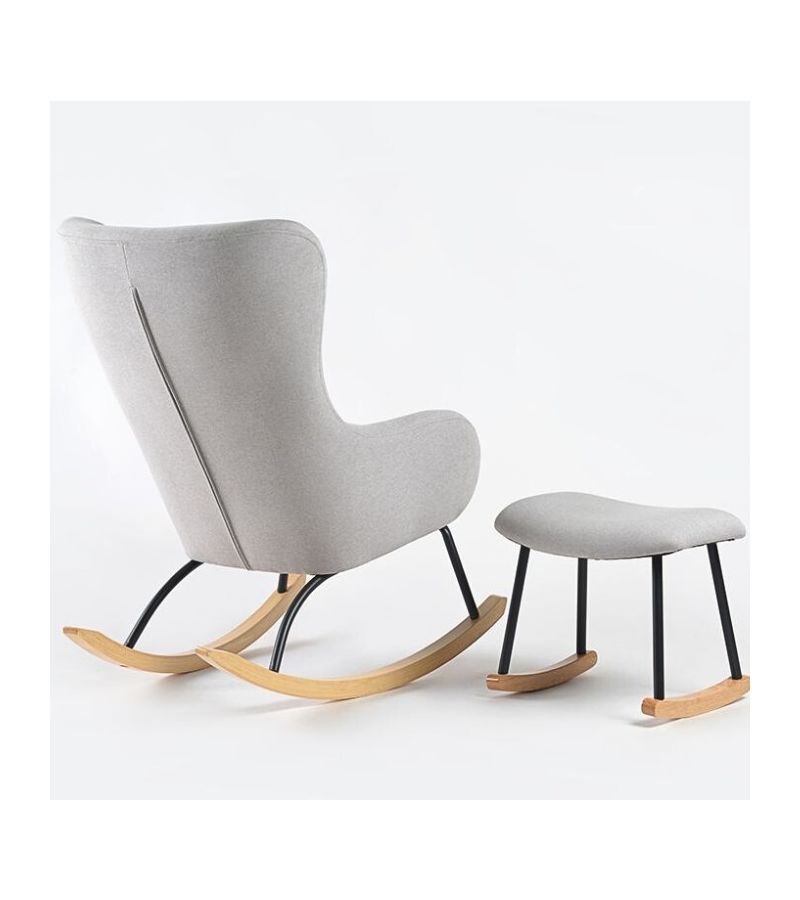  Κουνιστή Πολυθρόνα Θηλασμού Baby Adventure Grey BR79240