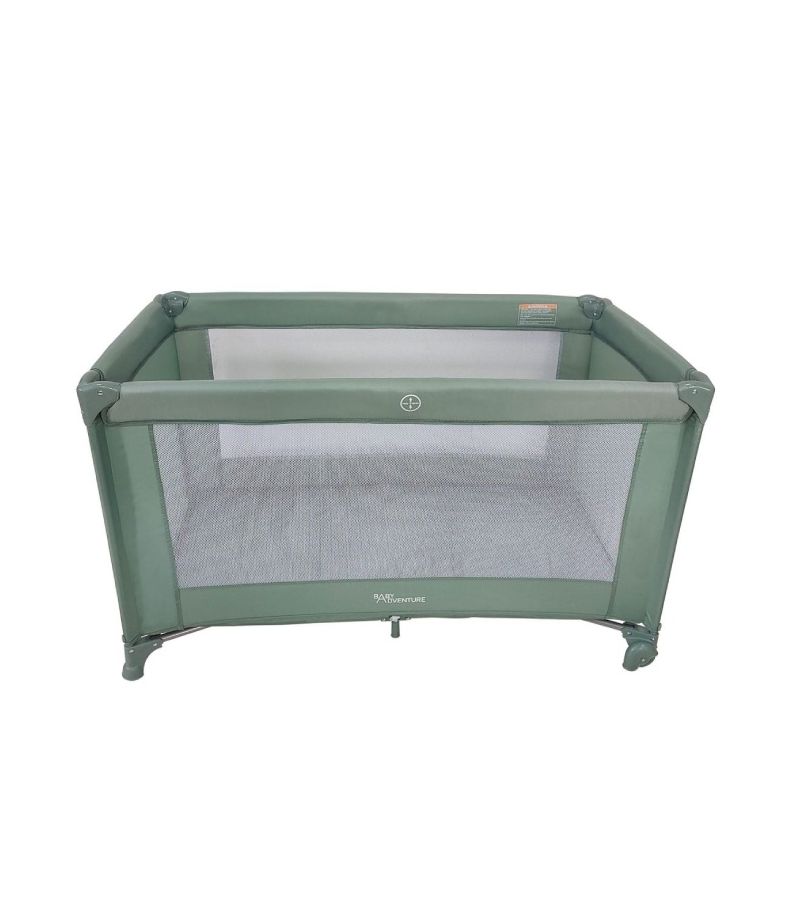 Παρκοκρέβατο BABY ADVENTURE Dream 1 επιπέδου Khaki BR79353