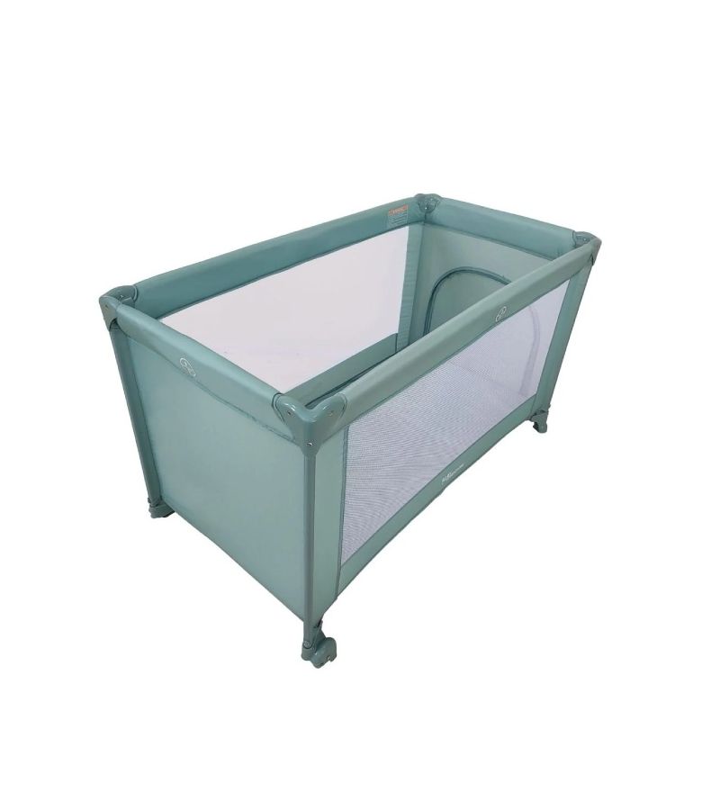 Παρκοκρέβατο BABY ADVENTURE Dream 1 επιπέδου Mint BR79352