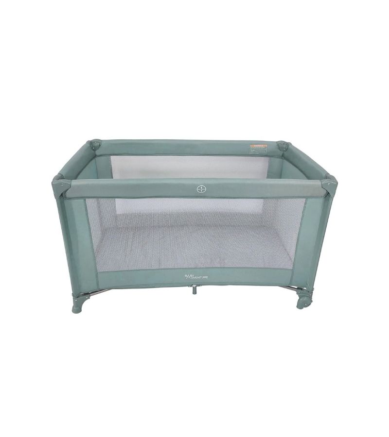 Παρκοκρέβατο BABY ADVENTURE Dream 1 επιπέδου Mint BR79352