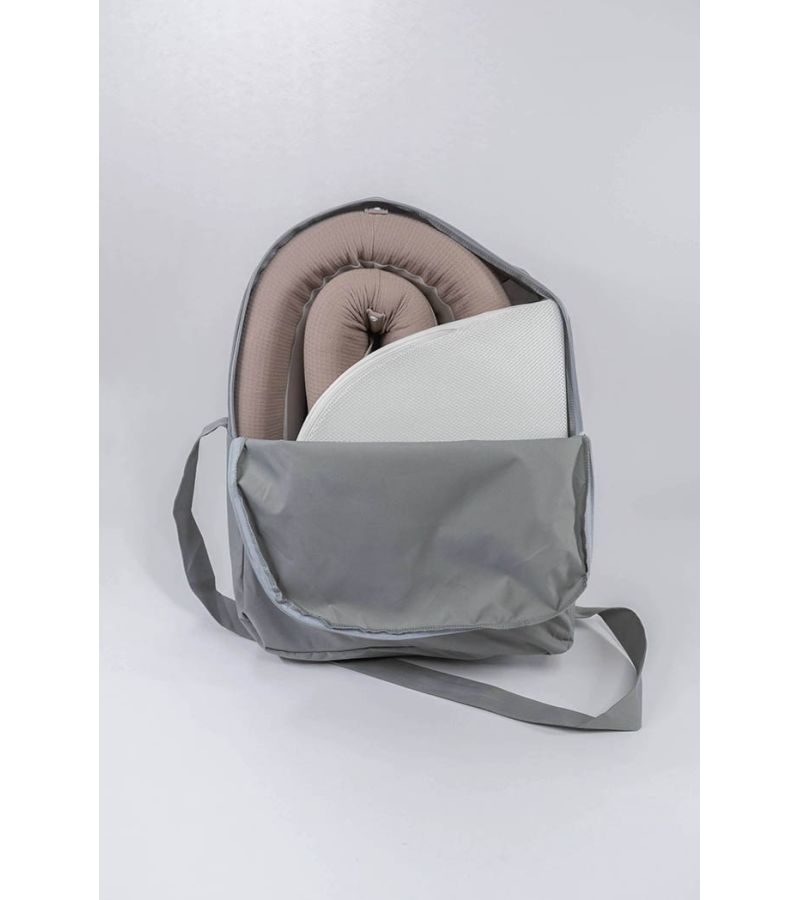 BAMBOOM Φωλιά με τσάντα ταξιδίου 90x56cm Airflow 2.0 Sand 10