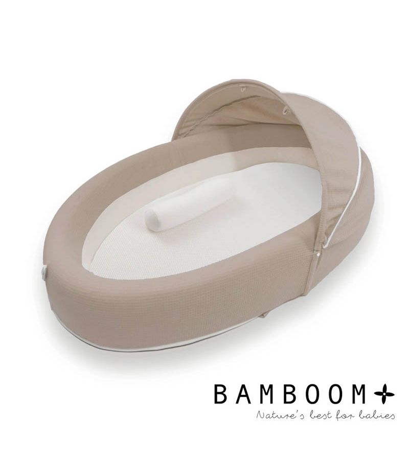 BAMBOOM Φωλιά με τσάντα ταξιδίου 90x56cm Airflow 2.0 Sand 10