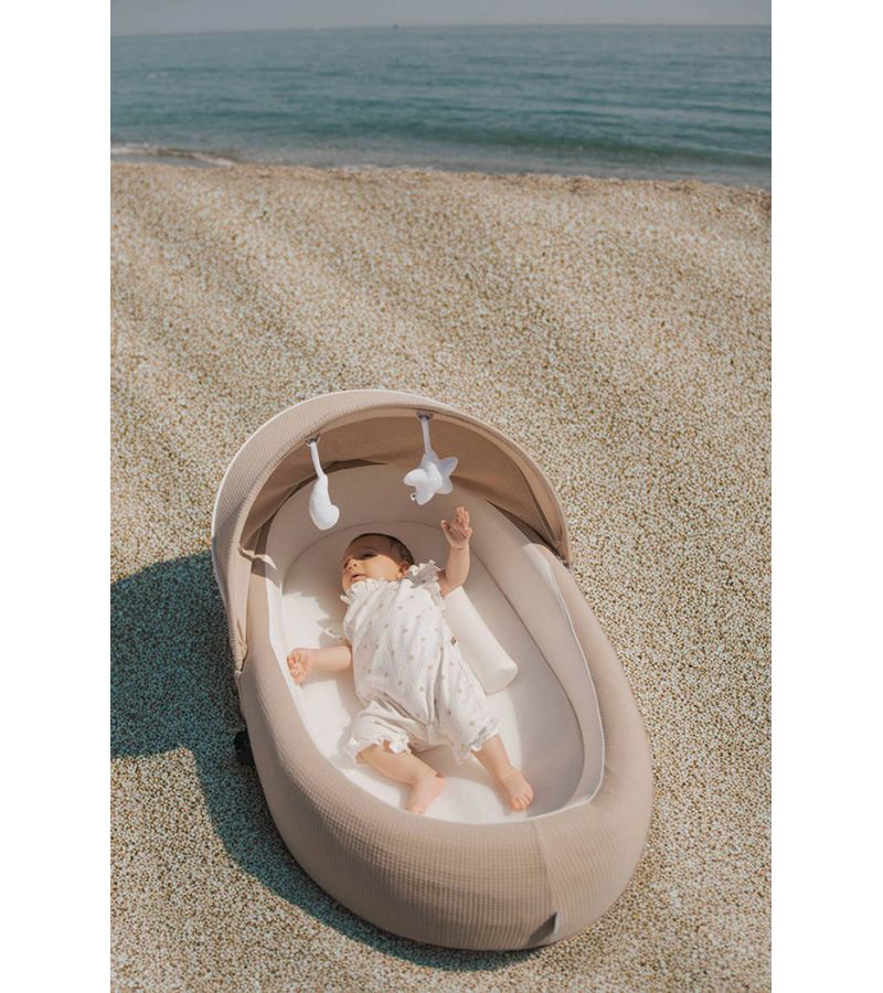 BAMBOOM Φωλιά με τσάντα ταξιδίου 90x56cm Airflow 2.0 Sand 10