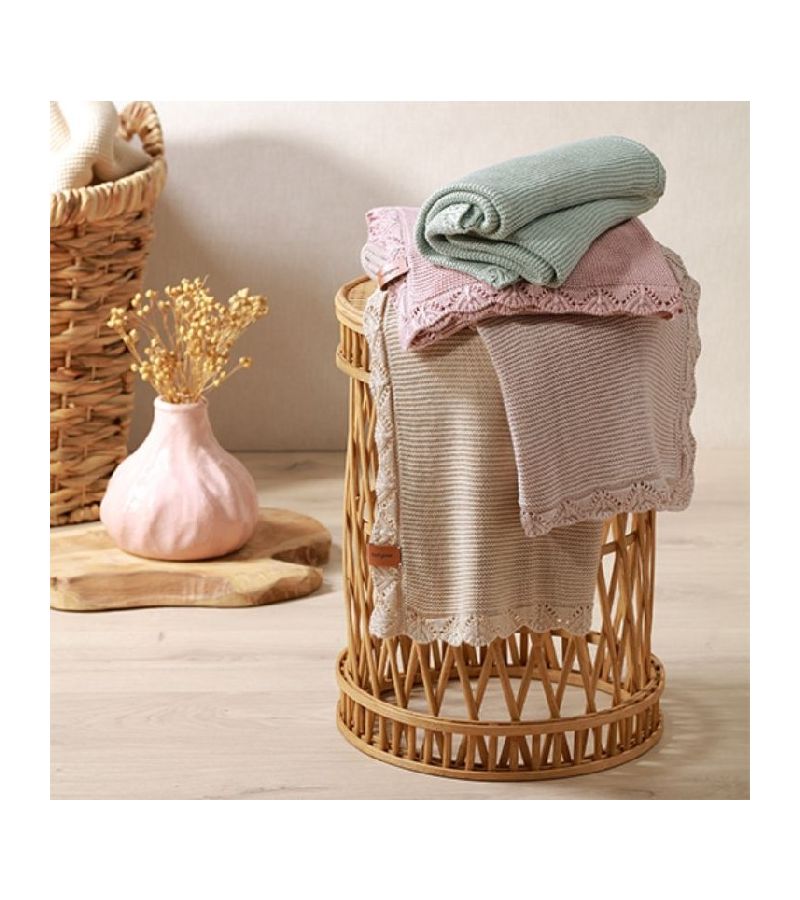 Βρεφική κουβέρτα από μπαμπού BABYONO Beige 75x100 BN1674/02