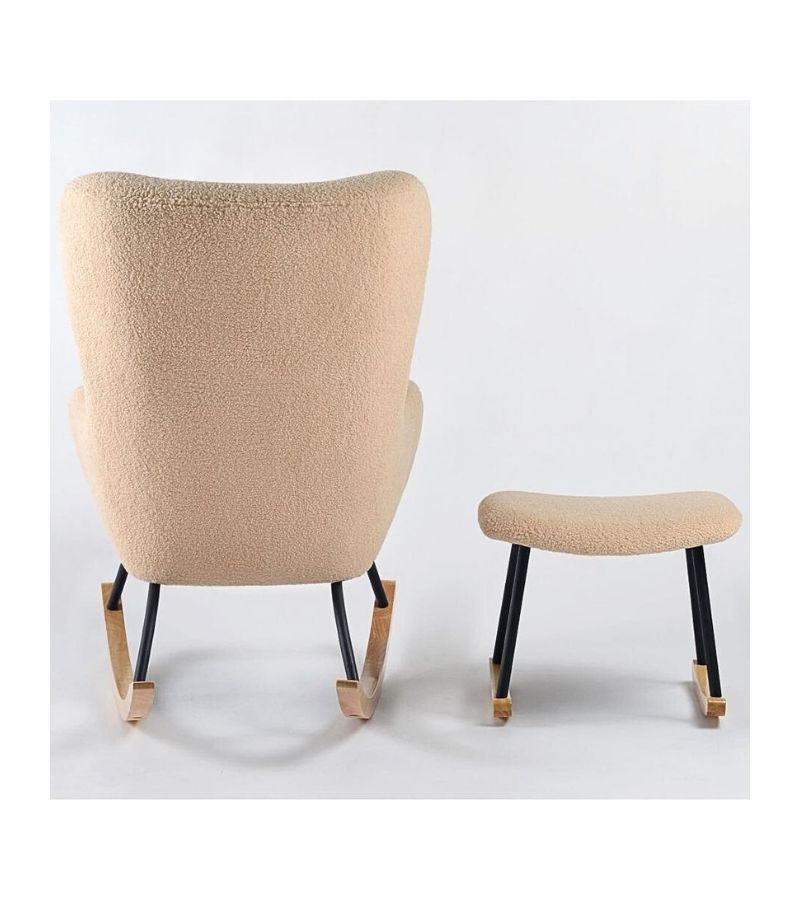  Κουνιστή Πολυθρόνα Θηλασμού Baby Adventure Teddy Beige BR78615