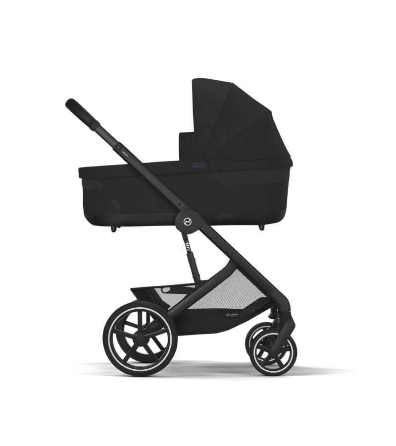 CYBEX Πολυκαρότσι 3in1 Balios S Lux BLK Moon Black με κάθισμα Cloud G i-size Plus Moon Black