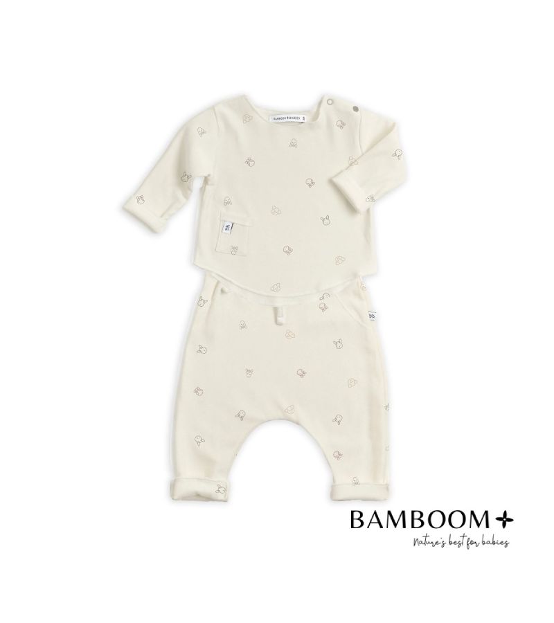 BAMBOOM σετάκι από ύφασμα μπαμπού Animal Friends 320TE00043-236