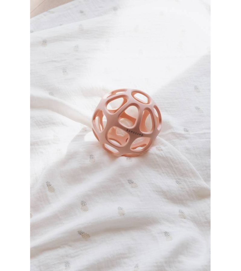 Μπάλα Οδοντοφυίας BAMBOOM Silicone Rosa CAB0027F-04