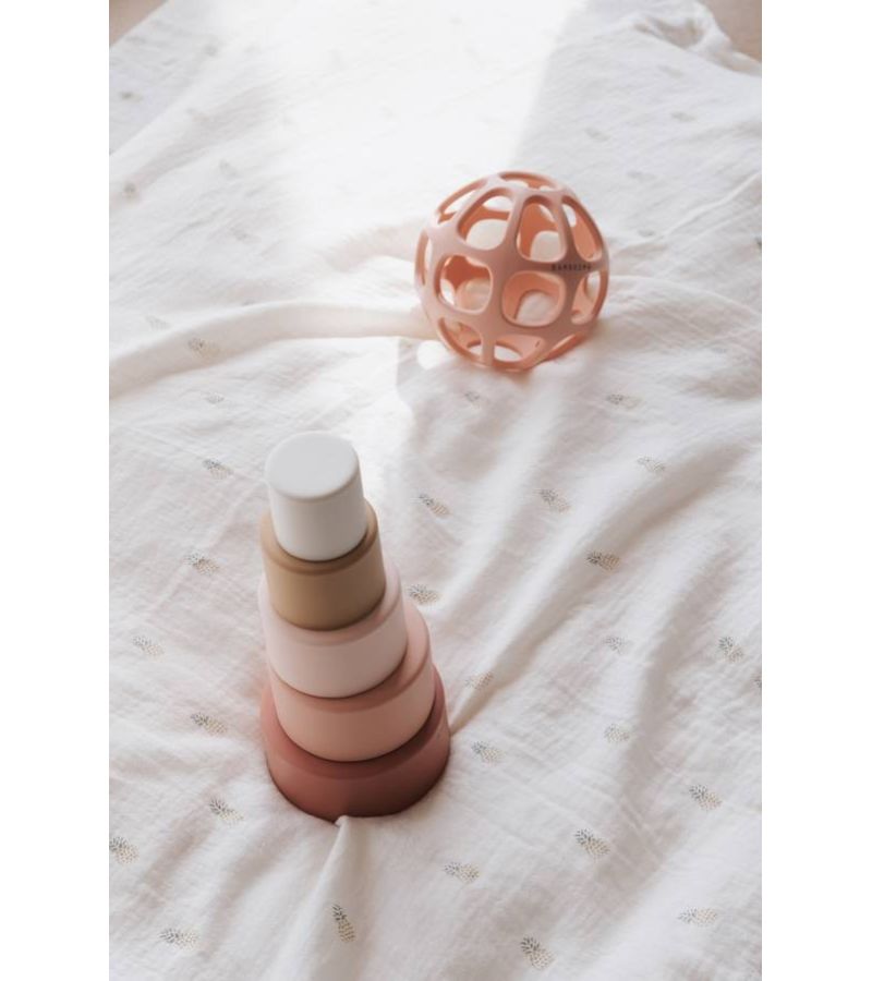 Μπάλα Οδοντοφυίας BAMBOOM Silicone Rosa CAB0027F-04