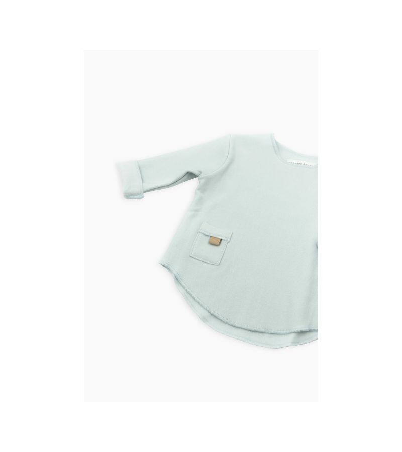 BAMBOOM σετάκι από ύφασμα μπαμπού Sky Grey 320TE00013
