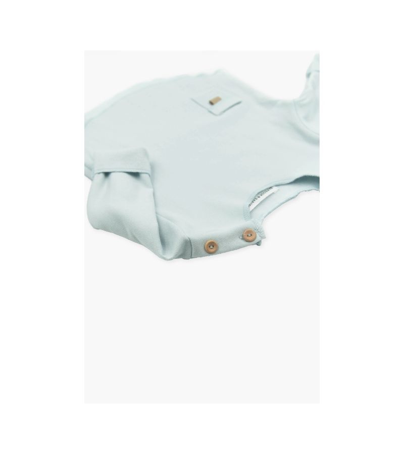 BAMBOOM σετάκι από ύφασμα μπαμπού Sky Grey 320TE00013