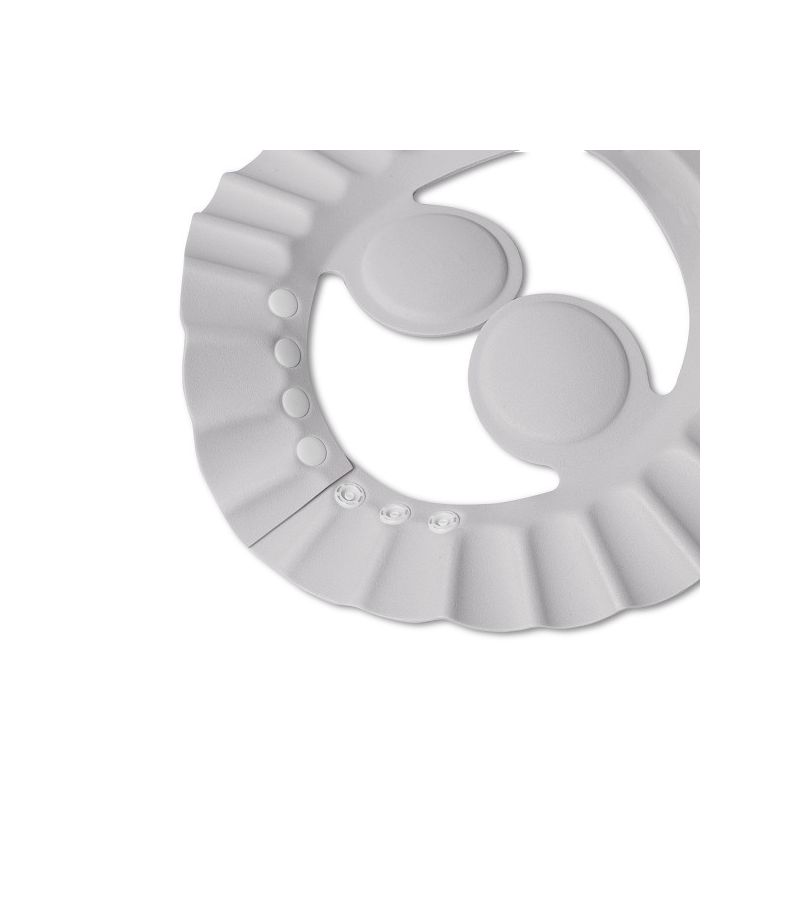 Interbaby Bear Μπουρνούζι Κάπα & Καπέλο Μπάνιου White-Grey