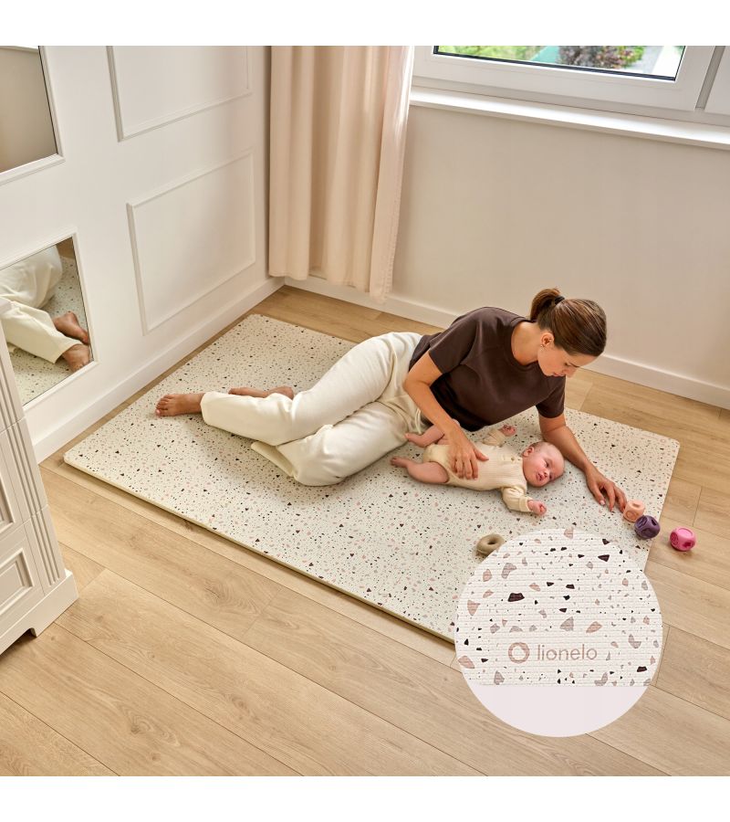 Lionelo Yoka Εκπαιδευτικό Χαλάκι Αφρού – 173×116 cm Μπεζ