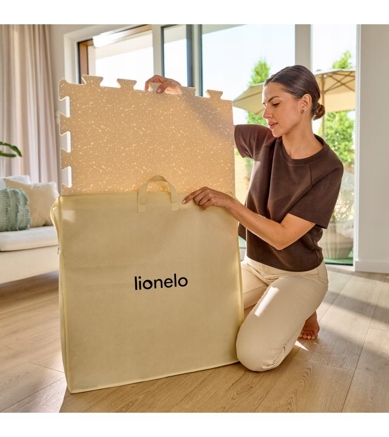 Lionelo Yoka Εκπαιδευτικό Χαλάκι Αφρού – 173×116 cm Μπεζ