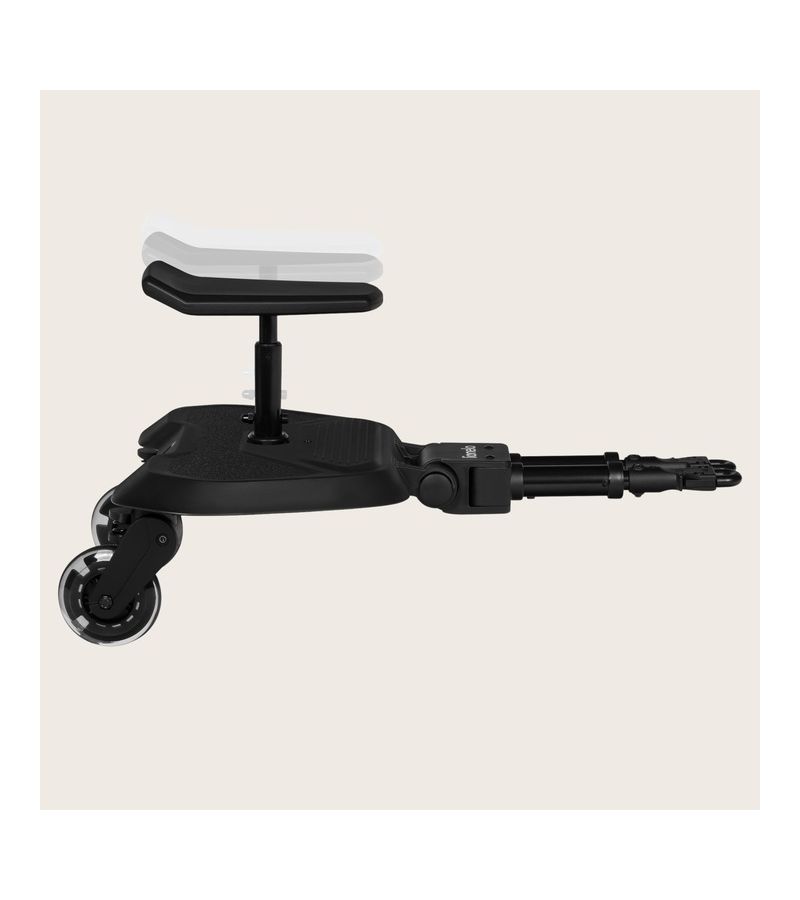 Lionelo Buggy Board Σκαλάκι Καροτσιού Με Κάθισμα Black Onyx