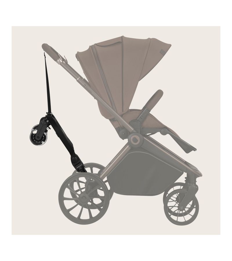 Lionelo Buggy Board Σκαλάκι Καροτσιού Με Κάθισμα Black Onyx