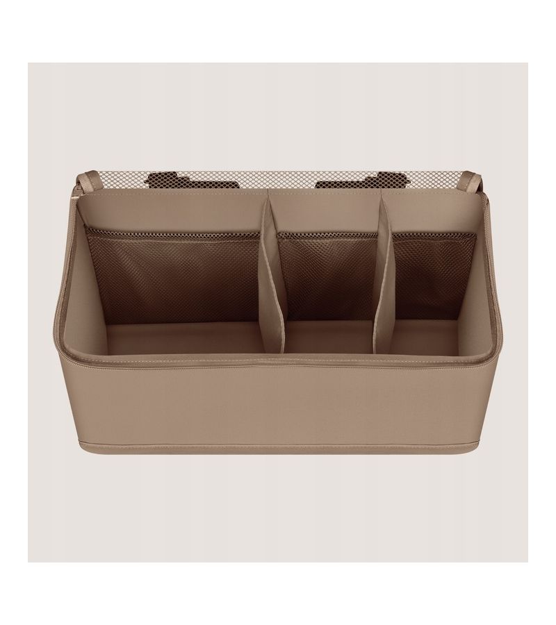 Lionelo Sidepocket Medium Κρεμαστός Οργανωτής για κούνια/παρκοκρέβατο Beige