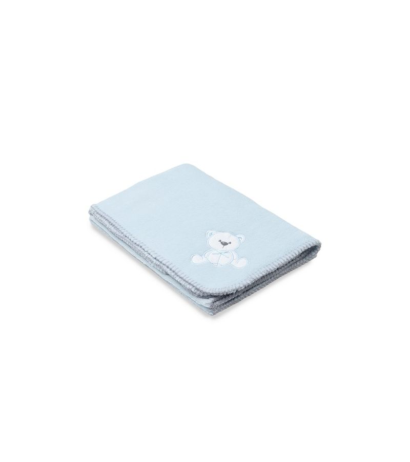 Interbaby Κουβέρτα Αγκαλιάς 80X110 Bear Blue