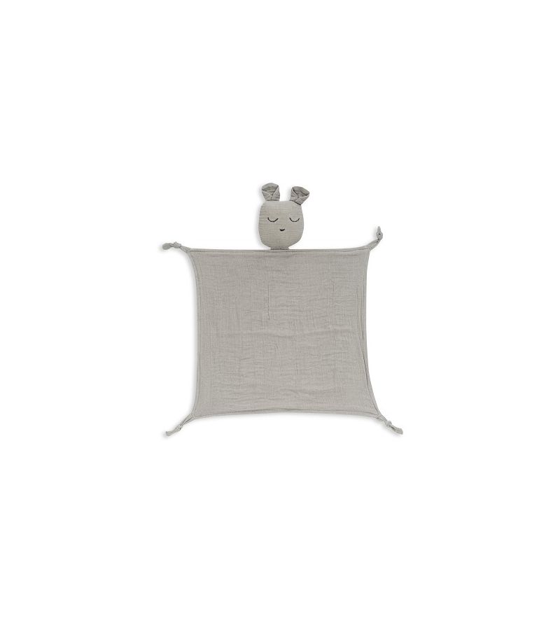 Interbaby Bear Σετ Μπουρνούζι & Πανάκι Παρηγοριάς Μουσελίνας Petrol