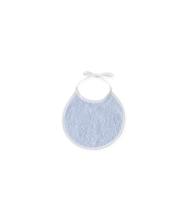 Interbaby Jirafa Elefante Μπουρνούζι Κάπα & Σαλιάρα White-Blue