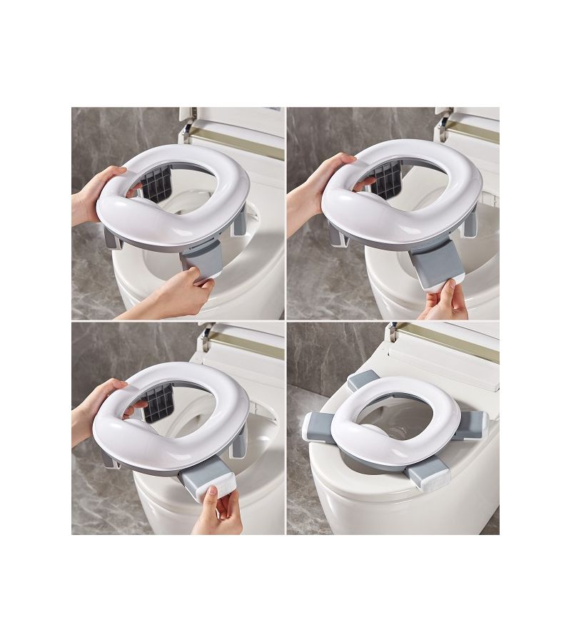 Interbaby Γιο-γιο και Παιδικό Κάθισμα Τουαλέτας White-Grey