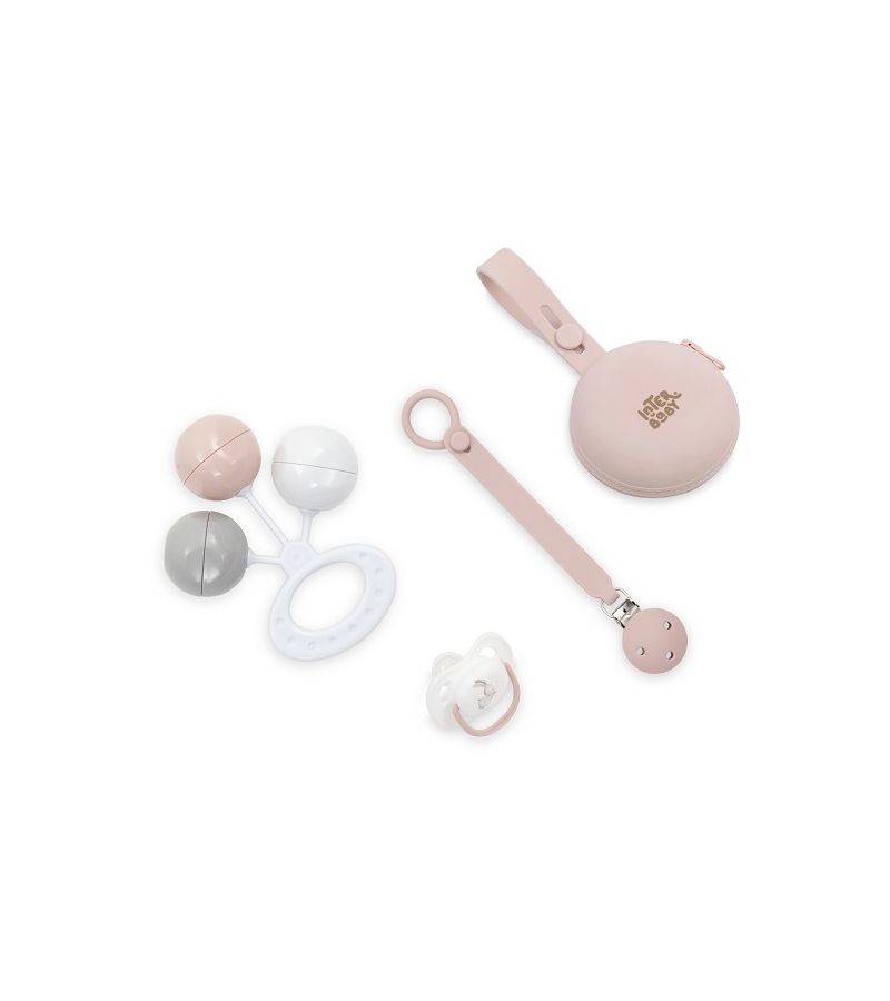 Interbaby Βρεφικό Σετ Δώρου 4τμχ Pink