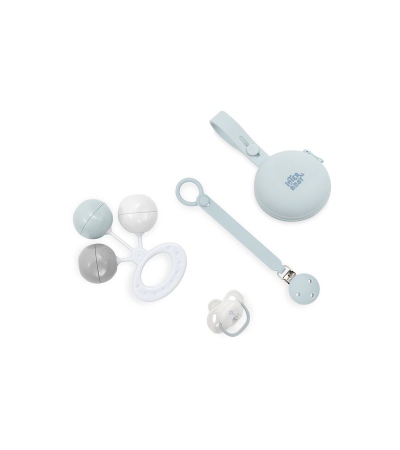 Interbaby Βρεφικό Σετ Δώρου 4τμχ  Blue