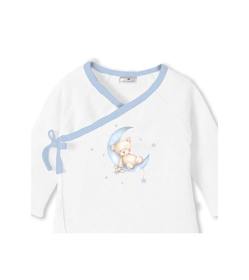Don Algodon Bear Σετ Δώρου 4 τμχ (0-6 μηνών) Blue